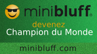 Valerie joue au Minibluff